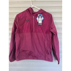 UNDER ARMOUR Youth Project Rock Hooded Packable jacket  Windbreaker NWT